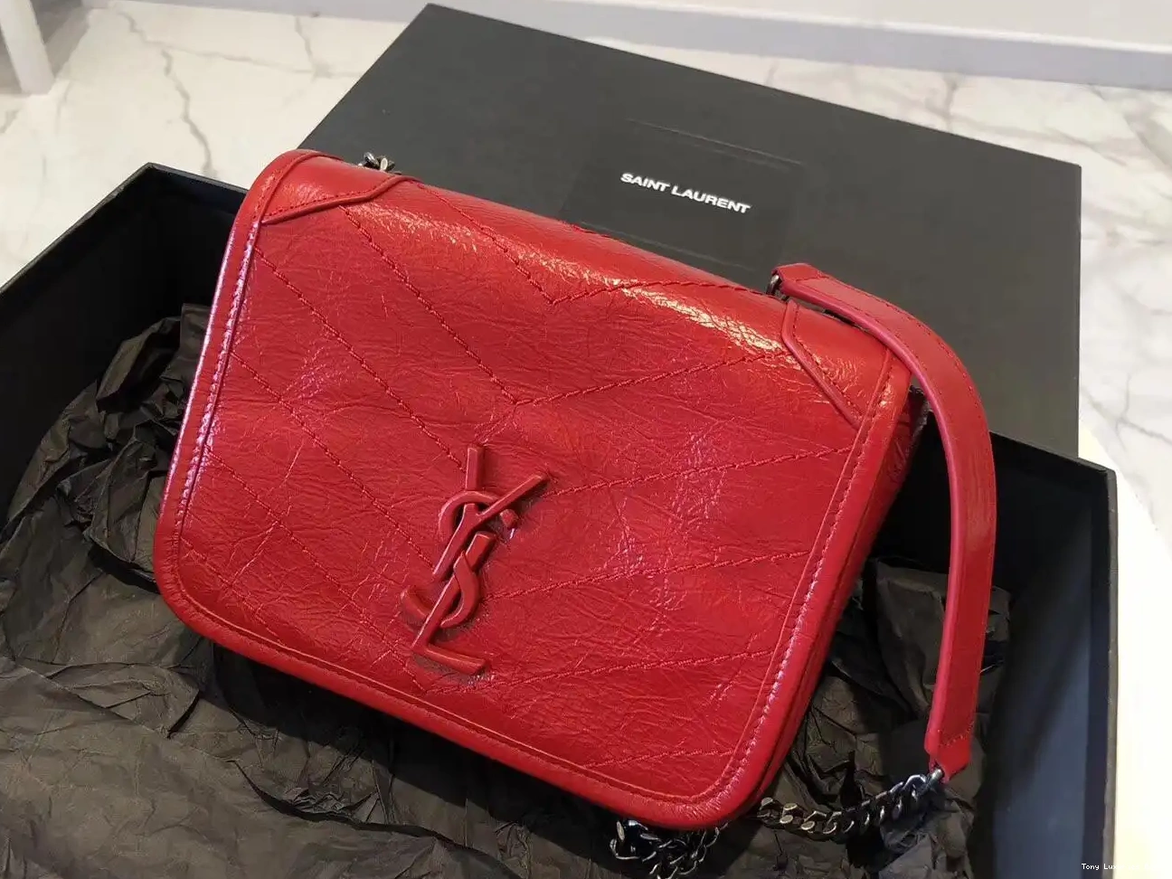 Tony Luxuries WALLET NIKI CHAIN YSL 0520